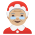 Mrs. Claus: Medium-light Skin Tone Emoji Copy Paste ― 🤶🏼 - google-android
