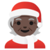 Mx Claus: Dark Skin Tone Emoji Copy Paste ― 🧑🏿‍🎄 - google-android