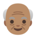 Old Man: Medium Skin Tone Emoji Copy Paste ― 👴🏽 - google-android