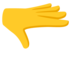 Palm Down Hand Emoji Copy Paste ― 🫳 - google-android