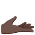 Palm Up Hand: Dark Skin Tone Emoji Copy Paste ― 🫴🏿 - google-android