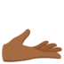 Palm Up Hand: Medium-dark Skin Tone Emoji Copy Paste ― 🫴🏾 - google-android
