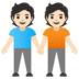People Holding Hands: Light Skin Tone Emoji Copy Paste ― 🧑🏻‍🤝‍🧑🏻 - google-android