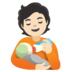 Person Feeding Baby: Light Skin Tone Emoji Copy Paste ― 🧑🏻‍🍼 - google-android