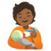 Person Feeding Baby: Medium-dark Skin Tone Emoji Copy Paste ― 🧑🏾‍🍼 - google-android