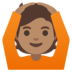 Person Gesturing OK: Medium Skin Tone Emoji Copy Paste ― 🙆🏽 - google-android