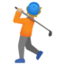 Person Golfing: Medium-light Skin Tone Emoji Copy Paste ― 🏌🏼 - google-android