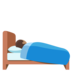 Person In Bed: Medium Skin Tone Emoji Copy Paste ― 🛌🏽 - google-android