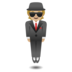 Person In Suit Levitating: Medium-light Skin Tone Emoji Copy Paste ― 🕴🏼 - google-android