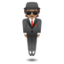 Person In Suit Levitating: Medium Skin Tone Emoji Copy Paste ― 🕴🏽 - google-android
