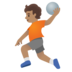 Person Playing Handball: Medium Skin Tone Emoji Copy Paste ― 🤾🏽 - google-android