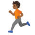 Person Running: Medium-dark Skin Tone Emoji Copy Paste ― 🏃🏾 - google-android