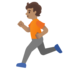 Person Running: Medium Skin Tone Emoji Copy Paste ― 🏃🏽 - google-android