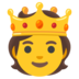 Person With Crown Emoji Copy Paste ― 🫅 - google-android