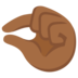 Pinching Hand: Medium-dark Skin Tone Emoji Copy Paste ― 🤏🏾 - google-android