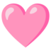 Pink Heart Emoji Copy Paste ― 🩷 - google-android