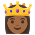 Princess: Medium-dark Skin Tone Emoji Copy Paste ― 👸🏾 - google-android