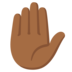 Raised Hand: Medium-dark Skin Tone Emoji Copy Paste ― ✋🏾 - google-android