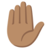 Raised Hand: Medium Skin Tone Emoji Copy Paste ― ✋🏽 - google-android