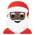 Santa Claus: Dark Skin Tone Emoji Copy Paste ― 🎅🏿 - google-android