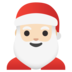 Santa Claus: Light Skin Tone Emoji Copy Paste ― 🎅🏻 - google-android