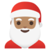 Santa Claus: Medium Skin Tone Emoji Copy Paste ― 🎅🏽 - google-android