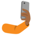 Selfie: Medium-dark Skin Tone Emoji Copy Paste ― 🤳🏾 - google-android