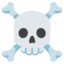 Skull And Crossbones Emoji Copy Paste ― ☠️ - google-android