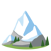 Snow-capped Mountain Emoji Copy Paste ― 🏔️ - google-android