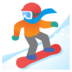 Snowboarder: Dark Skin Tone Emoji Copy Paste ― 🏂🏿 - google-android