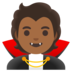 Vampire: Medium-dark Skin Tone Emoji Copy Paste ― 🧛🏾 - google-android