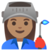 Woman Factory Worker: Medium Skin Tone Emoji Copy Paste ― 👩🏽‍🏭 - google-android