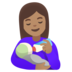 Woman Feeding Baby: Medium Skin Tone Emoji Copy Paste ― 👩🏽‍🍼 - google-android