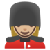 Woman Guard: Medium-light Skin Tone Emoji Copy Paste ― 💂🏼‍♀ - google-android