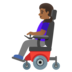 Woman In Motorized Wheelchair: Medium-dark Skin Tone Emoji Copy Paste ― 👩🏾‍🦼 - google-android