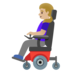 Woman In Motorized Wheelchair: Medium-light Skin Tone Emoji Copy Paste ― 👩🏼‍🦼 - google-android