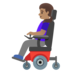 Woman In Motorized Wheelchair: Medium Skin Tone Emoji Copy Paste ― 👩🏽‍🦼 - google-android