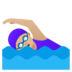 Woman Swimming: Medium-light Skin Tone Emoji Copy Paste ― 🏊🏼‍♀ - google-android