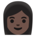 Woman: Dark Skin Tone Emoji Copy Paste ― 👩🏿 - google-android