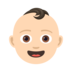 Baby: Light Skin Tone Emoji Copy Paste ― 👶🏻 - joypixels