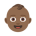 Baby: Medium-dark Skin Tone Emoji Copy Paste ― 👶🏾 - joypixels