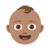 Baby: Medium Skin Tone Emoji Copy Paste ― 👶🏽 - joypixels