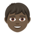 Boy: Dark Skin Tone Emoji Copy Paste ― 👦🏿 - joypixels