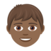 Boy: Medium-dark Skin Tone Emoji Copy Paste ― 👦🏾 - joypixels
