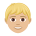 Boy: Medium-light Skin Tone Emoji Copy Paste ― 👦🏼 - joypixels