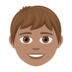 Boy: Medium Skin Tone Emoji Copy Paste ― 👦🏽 - joypixels