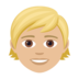 Child: Medium-light Skin Tone Emoji Copy Paste ― 🧒🏼 - joypixels