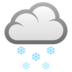 Cloud With Snow Emoji Copy Paste ― 🌨️ - joypixels