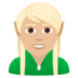 Elf: Medium-light Skin Tone Emoji Copy Paste ― 🧝🏼 - joypixels
