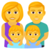 Family: Man, Woman, Boy, Boy Emoji Copy Paste ― 👨‍👩‍👦‍👦 - joypixels